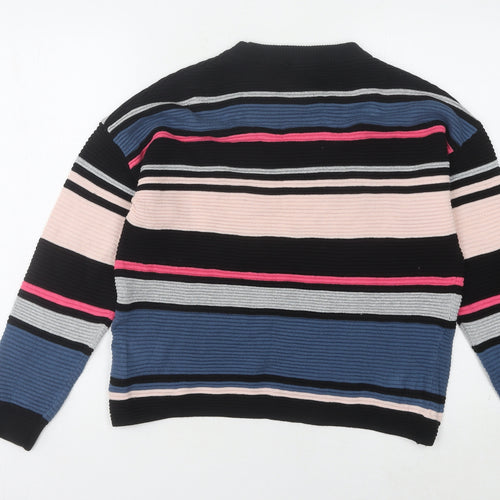 H&M Women's Multicoloured XS Striped Pullover Jumper