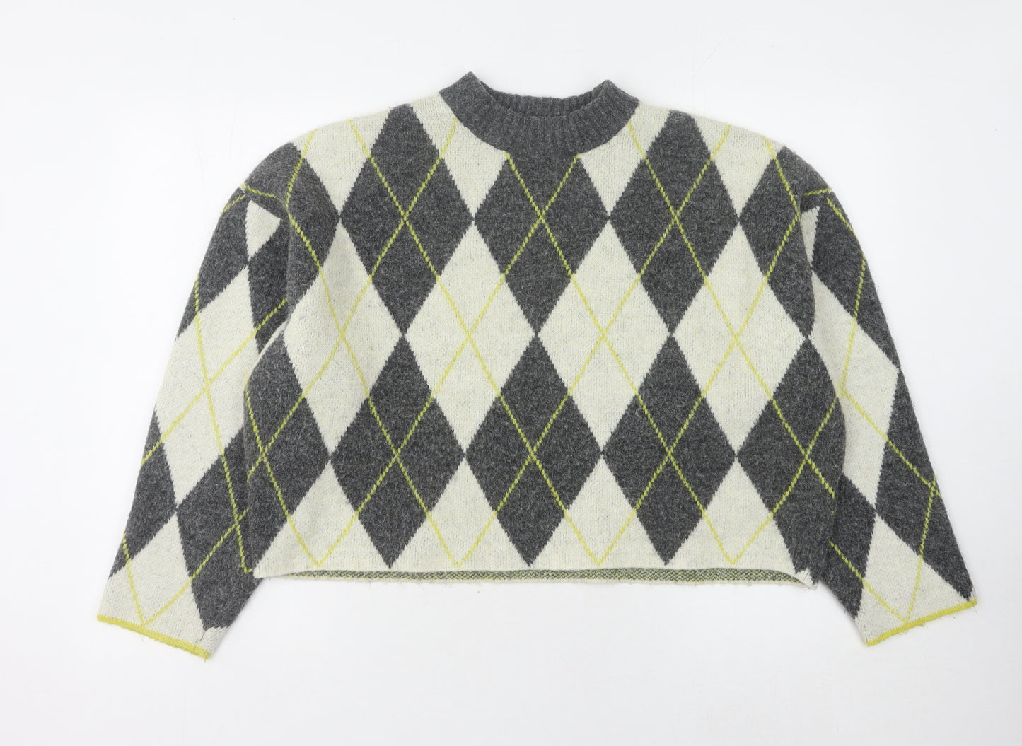 Pringle of Scotland x H&M Women's Multicoloured Argyle Pullover M