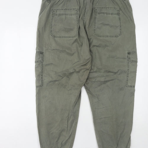 Marks and Spencer Women’s Green Cargo Trousers