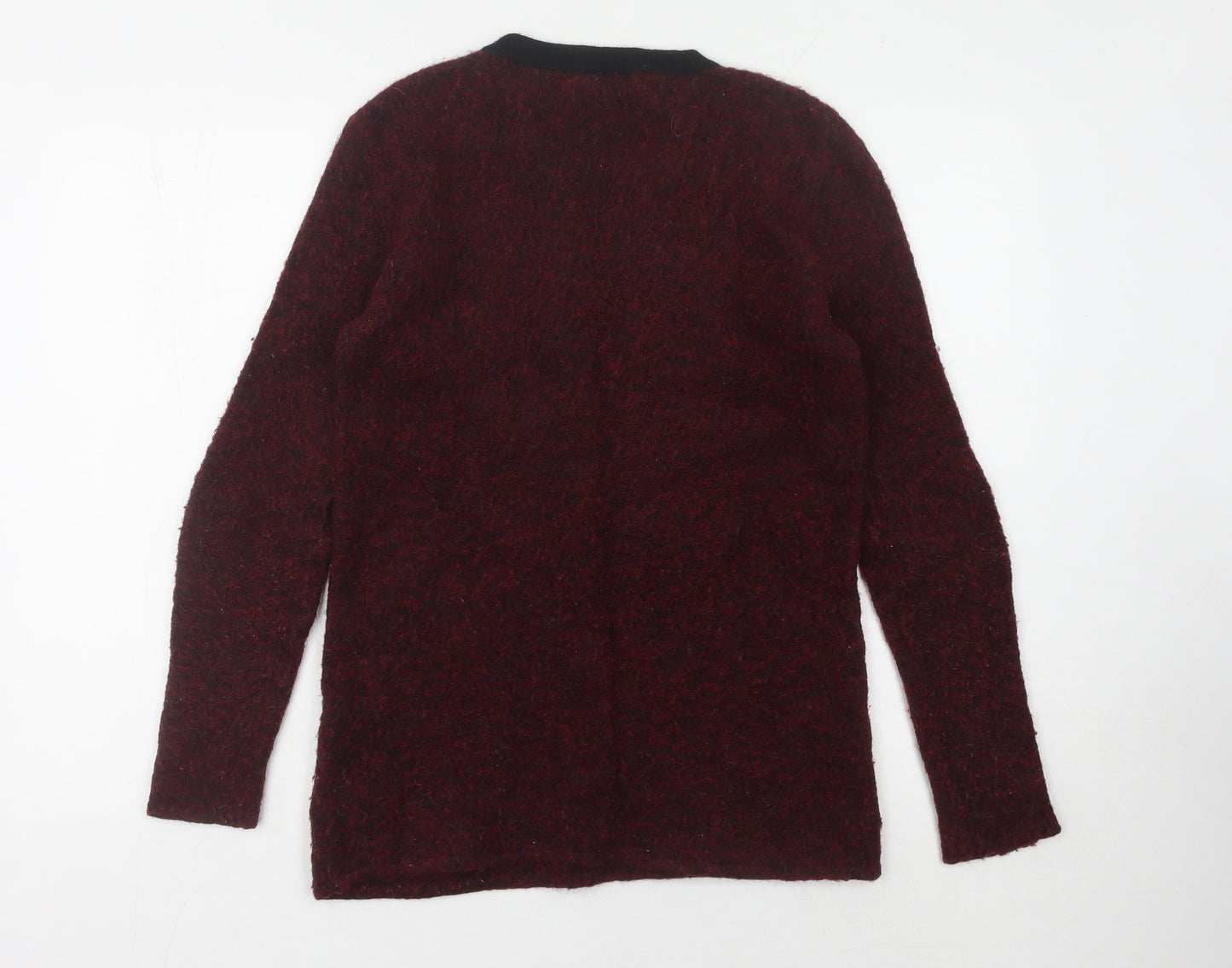 bimba & lola Women's Red Wool Pullover Jumper M