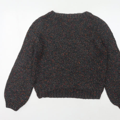 H&M Women's Multicoloured Pullover Jumper Size 8