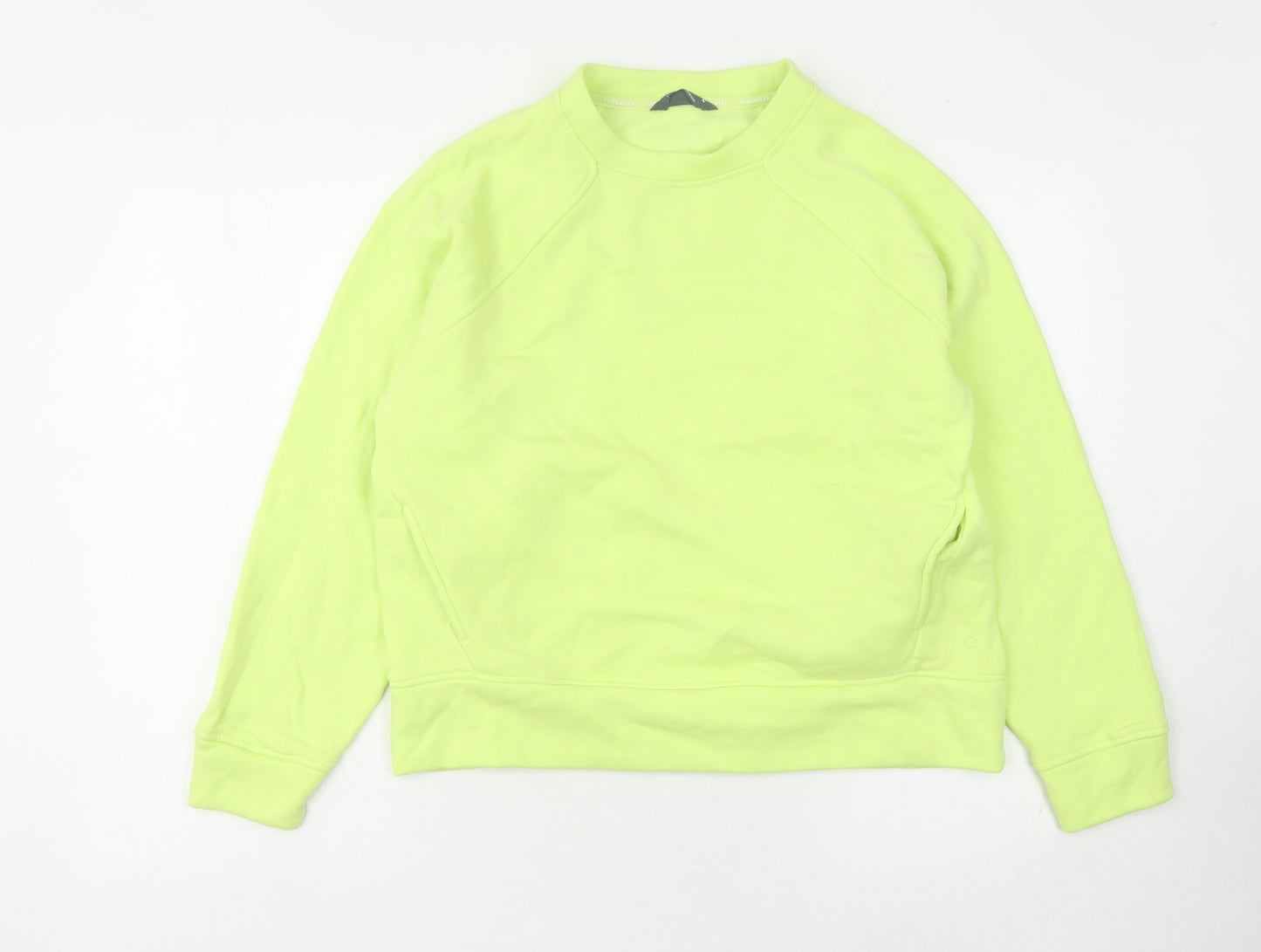 Marks and Spencer Green Sweatshirt, Women's Size 10, Crew Neck