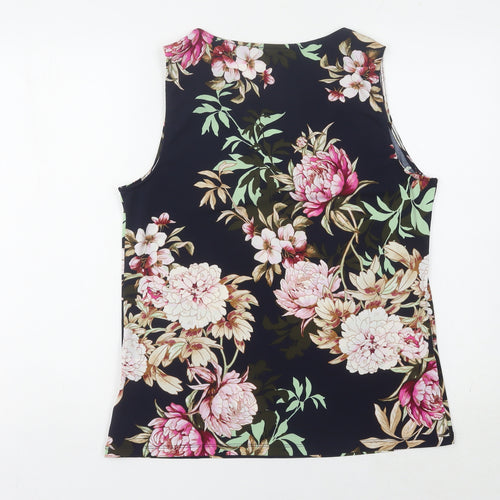 7th Avenue Floral Multicoloured Womens Tank L