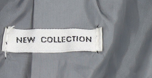 New Collection Women's Grey Fleece Overcoat S
