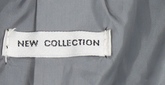 New Collection Women's Grey Fleece Overcoat S