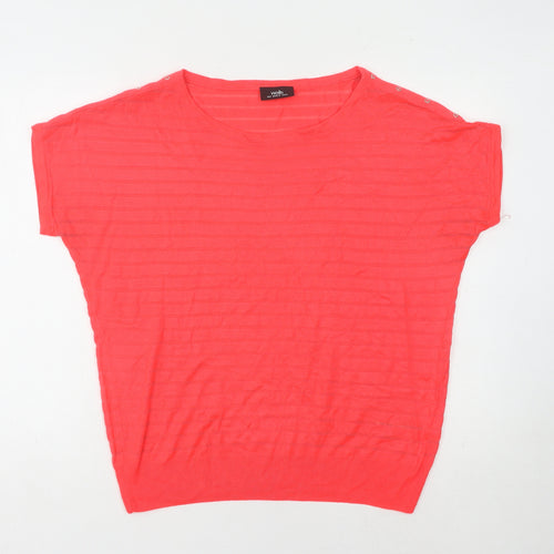 Wallis Women's Red Pullover Jumper, M, Crew Neck
