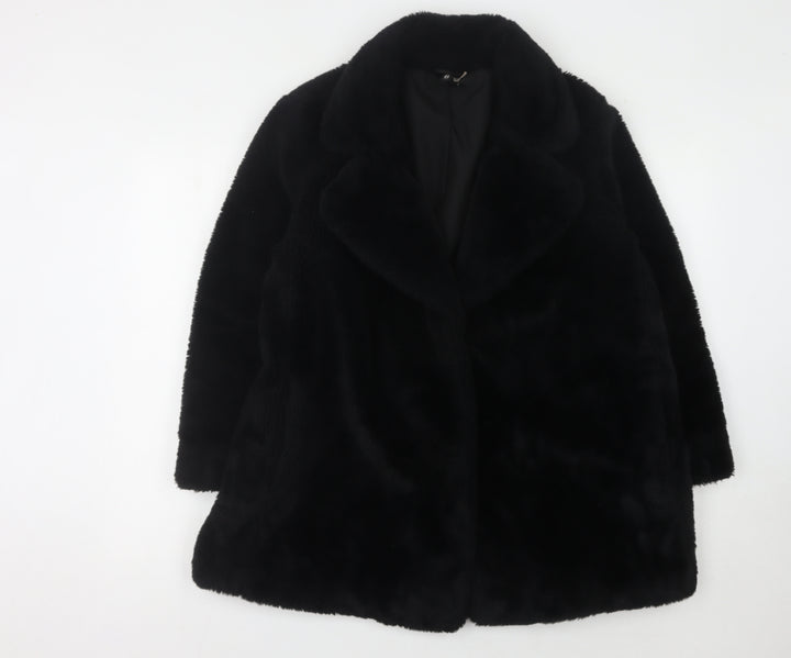 Divided Women’s Black Mid-Length Coat L