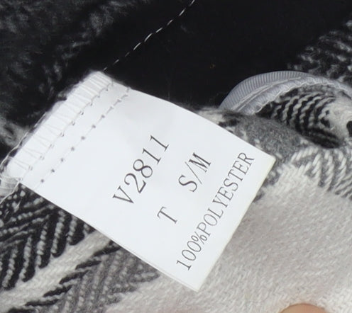 AMY & CLO Women's Check Flannel Jacket S