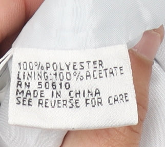 Kasper Women's White Blazer, Size 4, Regular Fit, Notch Lapel