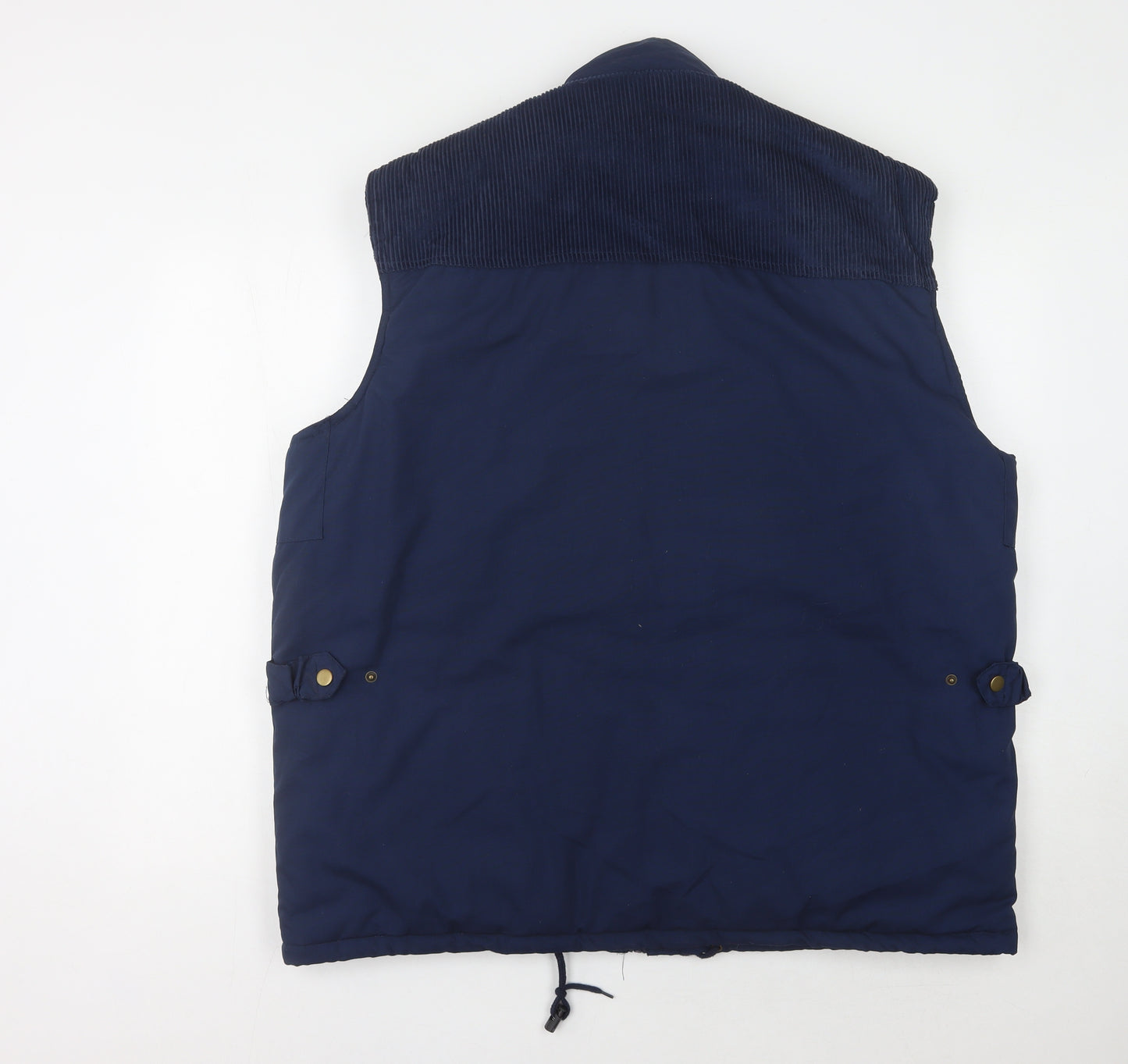 Coopers Men's Blue XL Waistcoat with Pockets