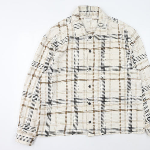 Sun Stone Women's Multicoloured Check Jacket XL