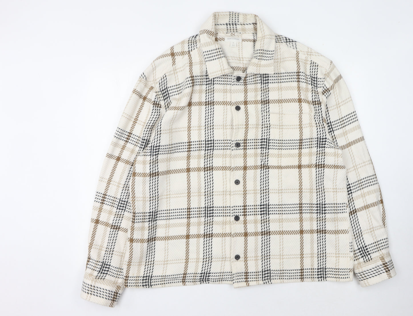 Sun Stone Women's Multicoloured Check Jacket XL