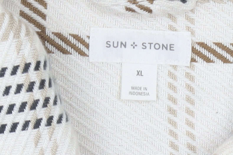 Sun Stone Women's Multicoloured Check Jacket XL