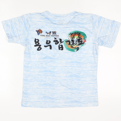 KSD Boys Blue Graphic Print T-Shirt, 2-3 Years