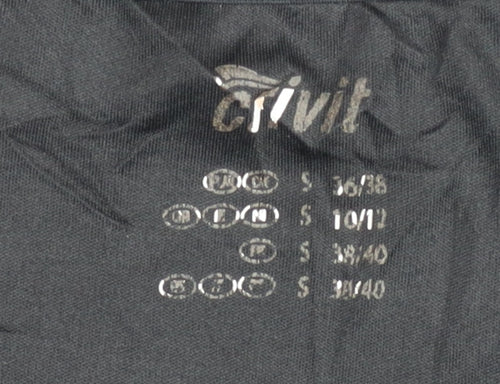 Crivit Women's Black Gym T-Shirt Size 10