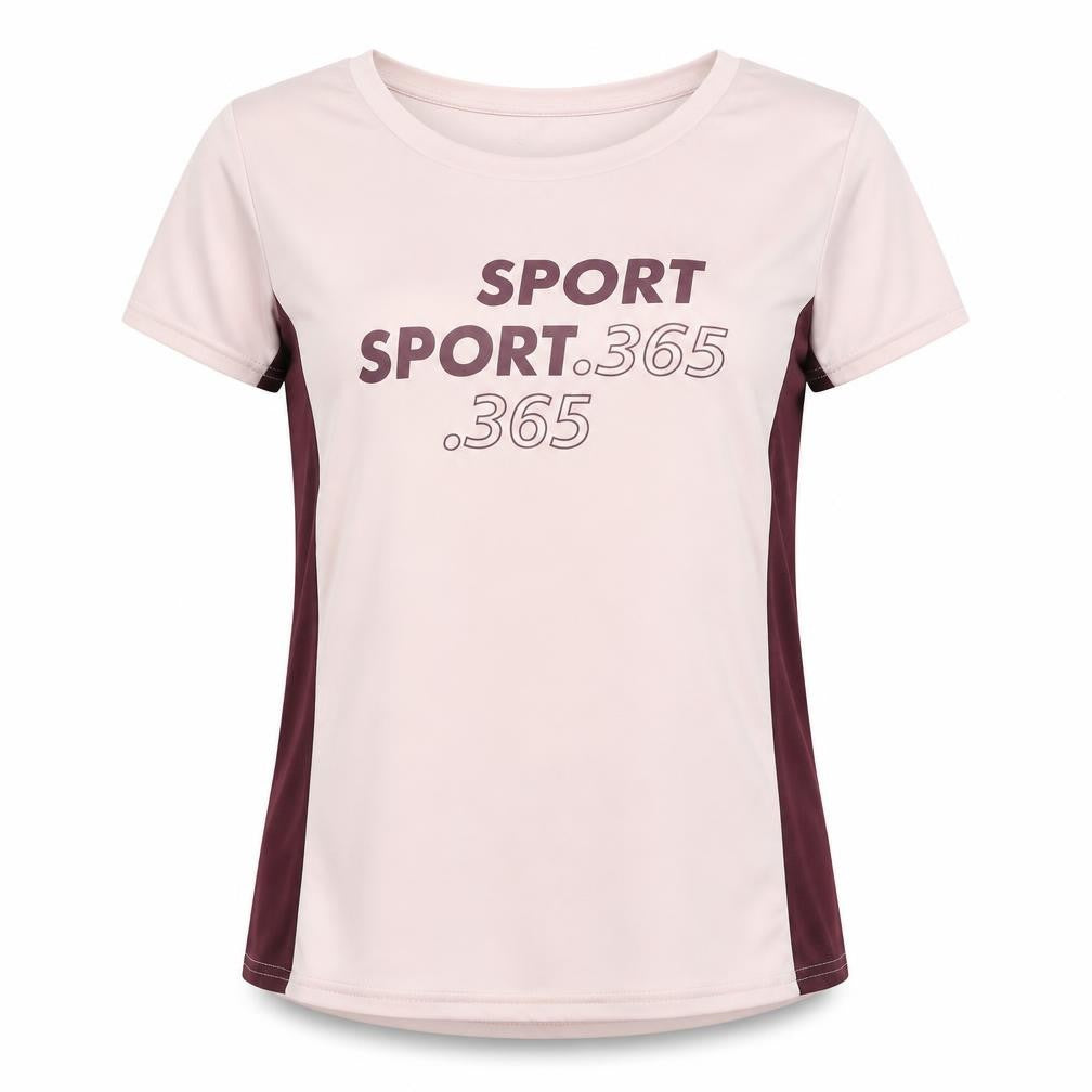 Work It Women's Pink Activewear T-Shirt Size 16 Sporty