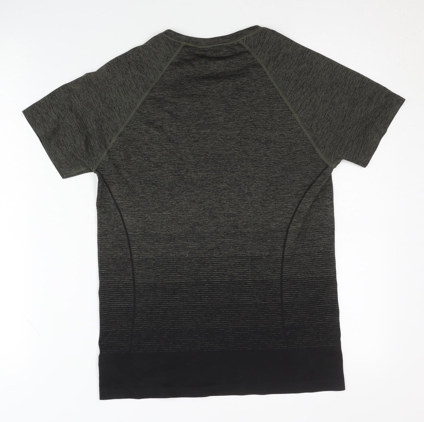 Ergonomixx Men's Green Athletic T-Shirt, Medium
