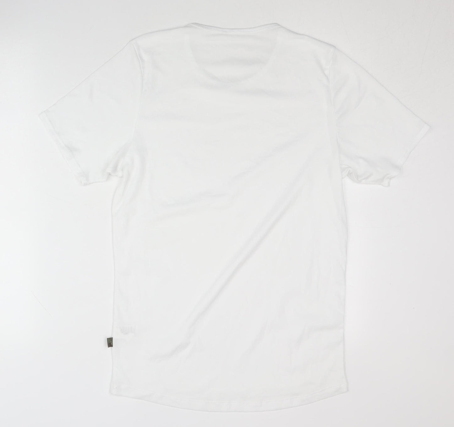 TCM Men's White Crew Neck T-Shirt, L, Breathable