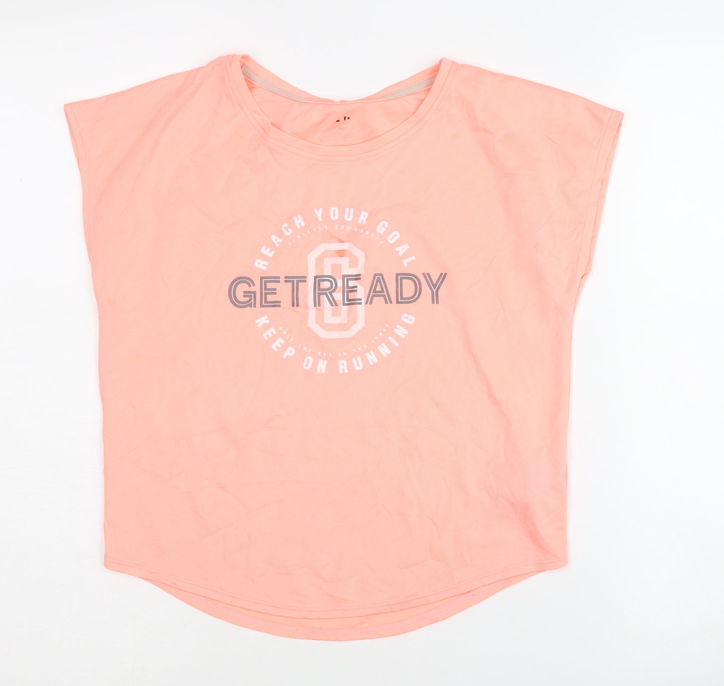 H&M Girls Pink Sleeveless T-Shirt Size 9-10 Years