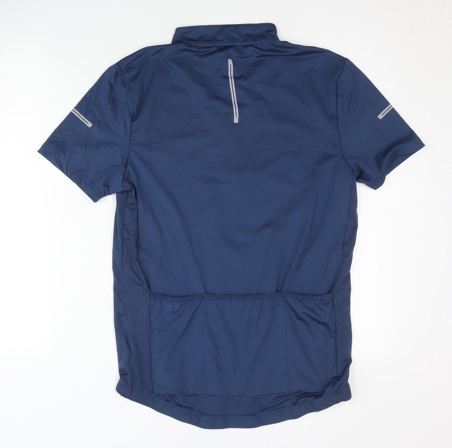 Crivit Men's Blue Cycling Tee M Athletic Quick Dry