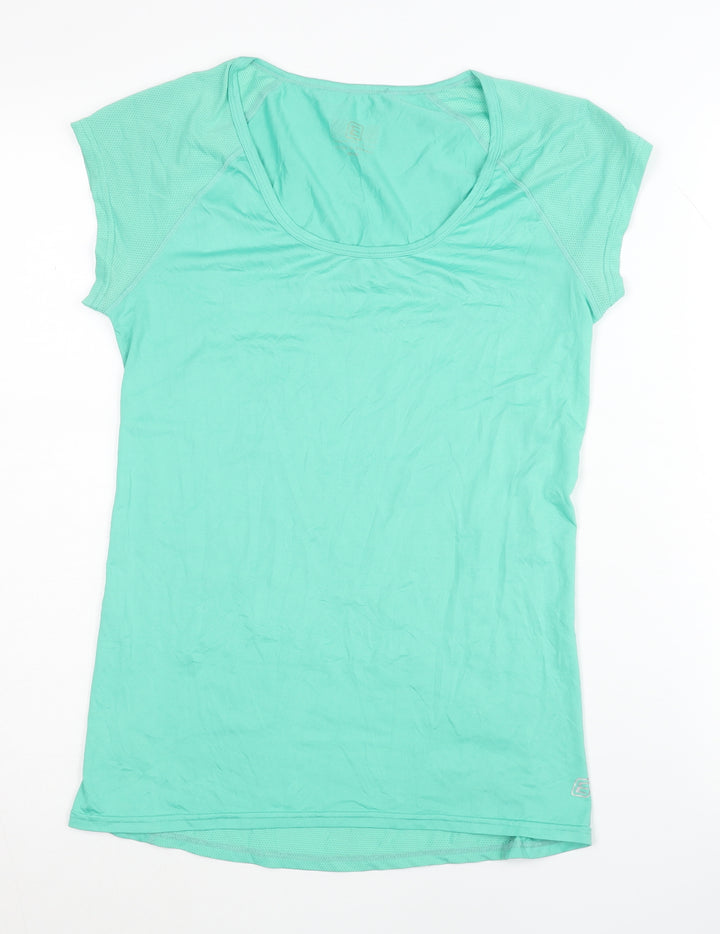Women's Green Activewear T-Shirt - Size S