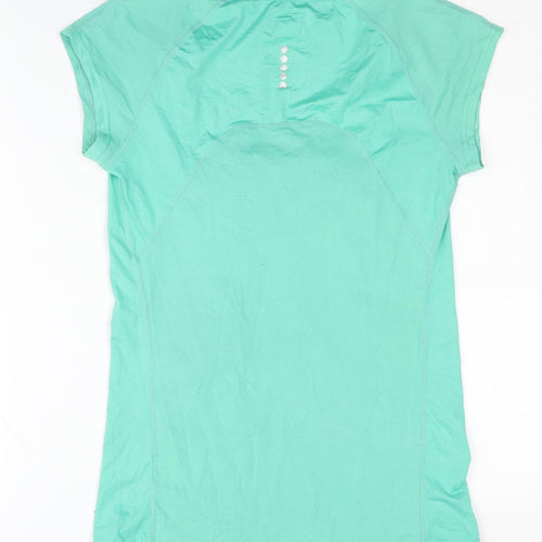 Women's Green Activewear T-Shirt - Size S