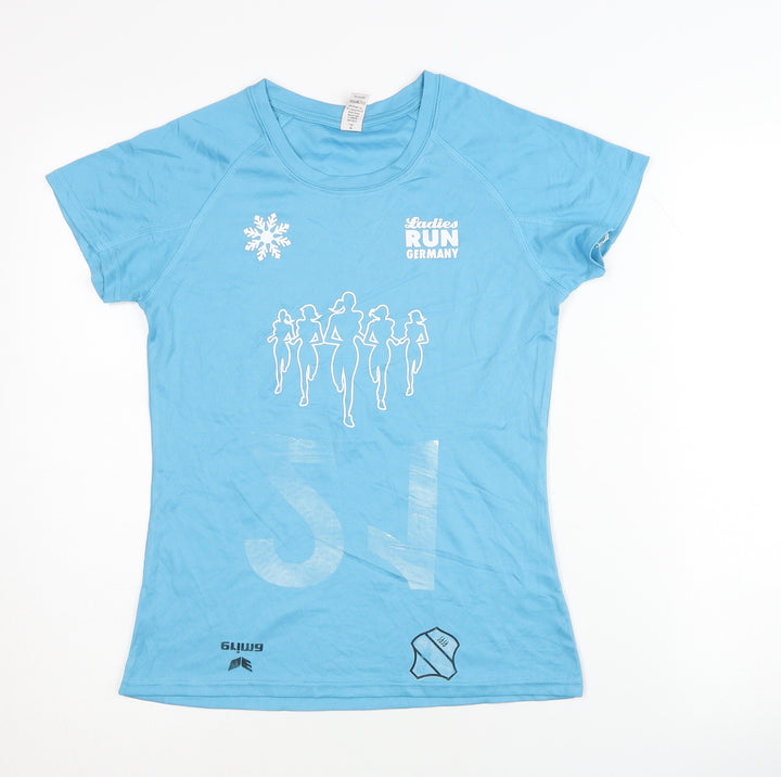 ROLY Women's Blue Running T-Shirt Size 8