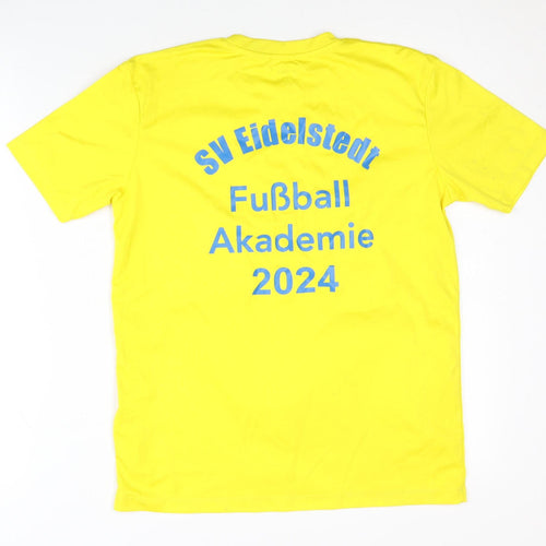 JAKO Boys Yellow Football Jersey T-Shirt, Size 14 Years