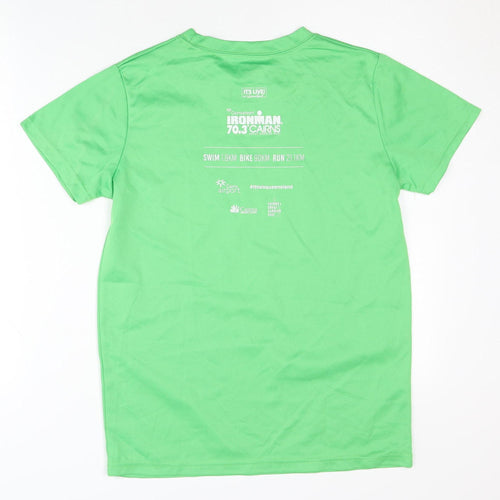 View Sport Men's Green Medium T-Shirt for Running