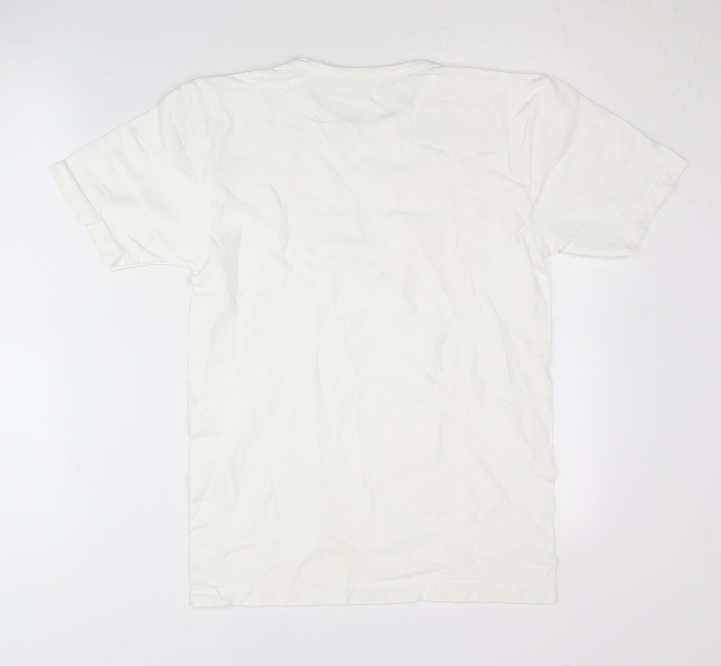 LIVERGY Men's White L Basic T-Shirt, Activewear Essential