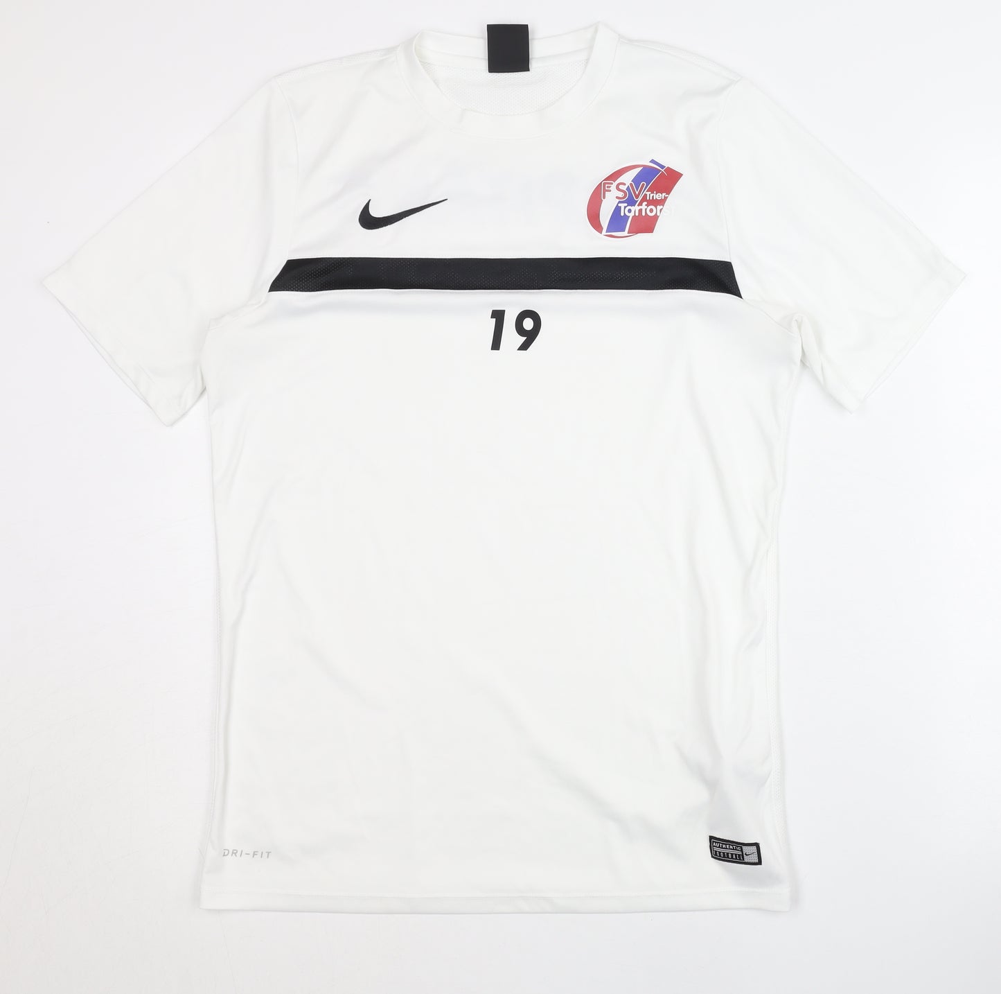 Nike Men's White Football Jersey T-Shirt M