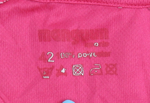 Women's Pink V-Neck Athletic T-Shirt