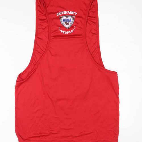 United Party Men’s Red M Tank Top