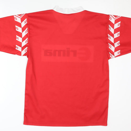 Erima Men's Red Jersey T-Shirt M for Gym