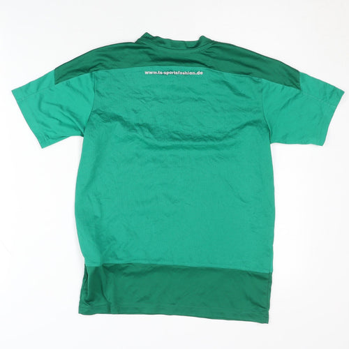 Puma Boys Green Football Jersey T-Shirt XL