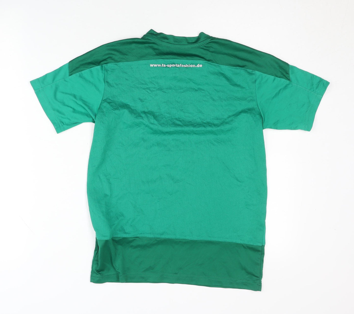 Puma Boys Green Football Jersey T-Shirt XL