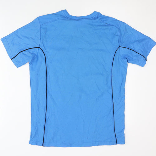 Pocopiano Boys Blue Crew Neck T-Shirt Size 12 Years