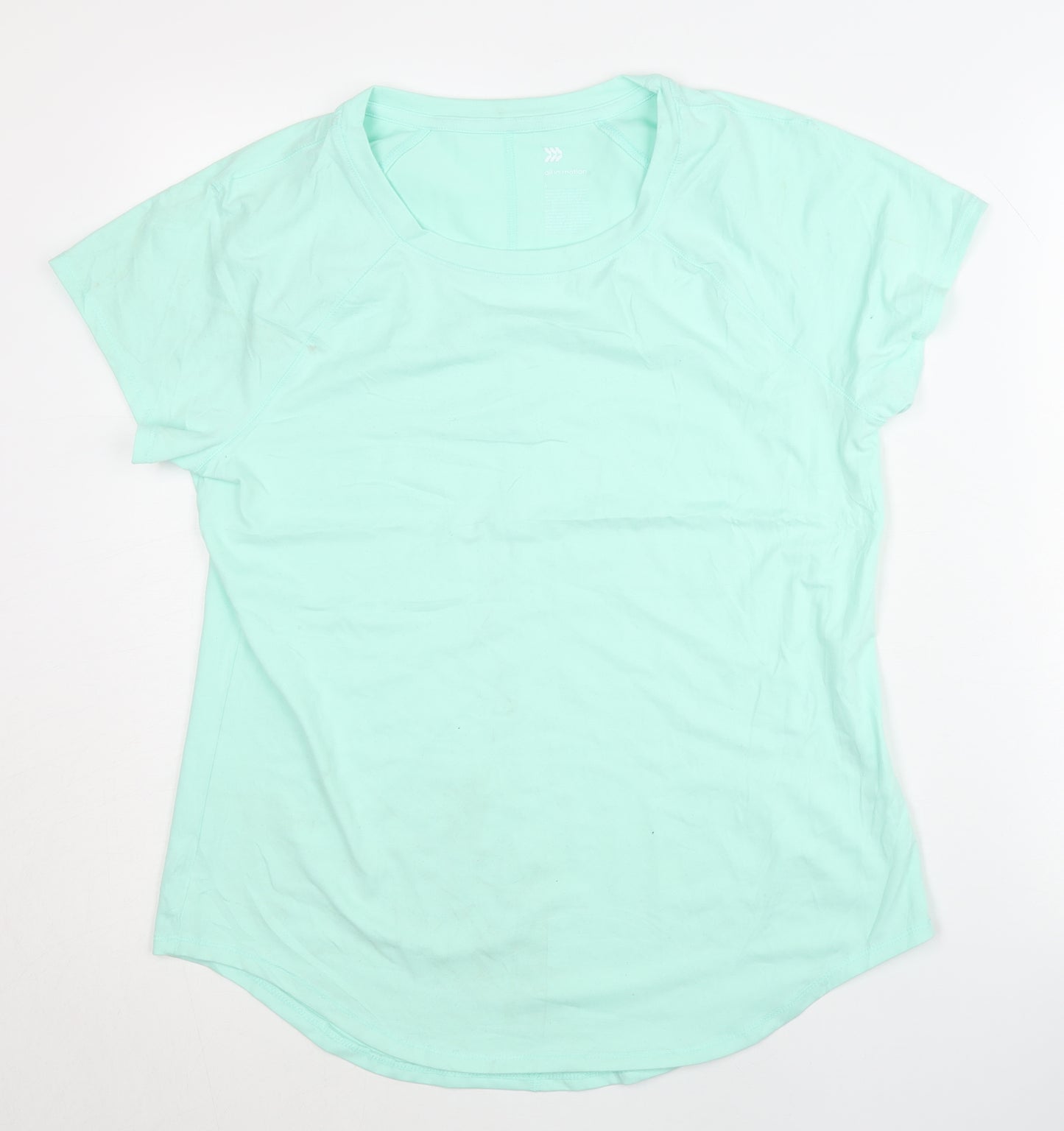All in Motion Women's Green T-Shirt, Size L, Activewear