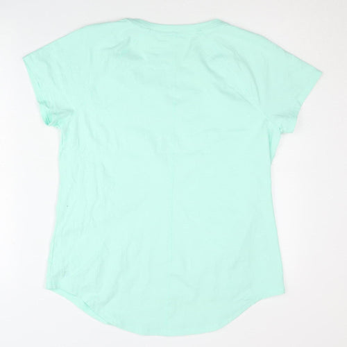 All in Motion Women's Green T-Shirt, Size L, Activewear