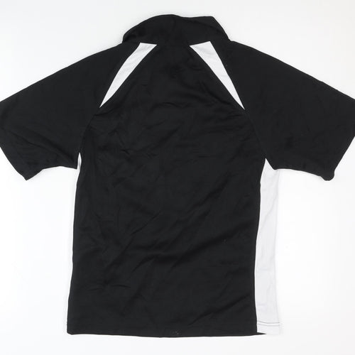 Biz Collection Unisex Kids Black Polo Shirt - Size 12 Years