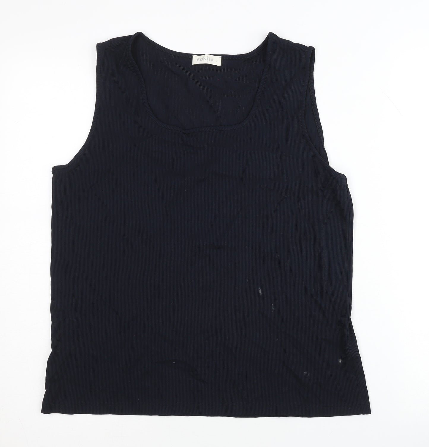 Bonita Women's Black Tank Top Size L