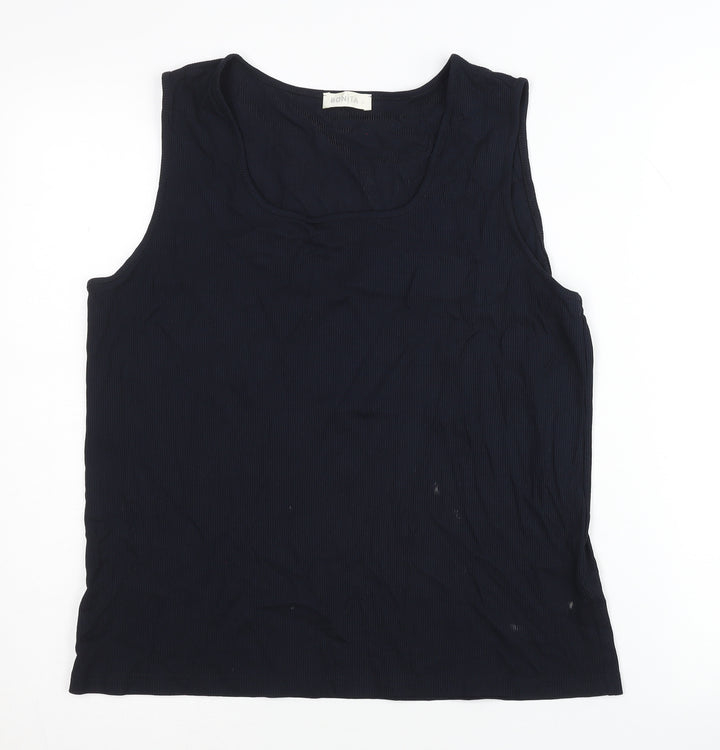 Bonita Women's Black Tank Top Size L