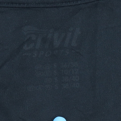 Crivit Women's Black Tank Top Size 10 V-Neck