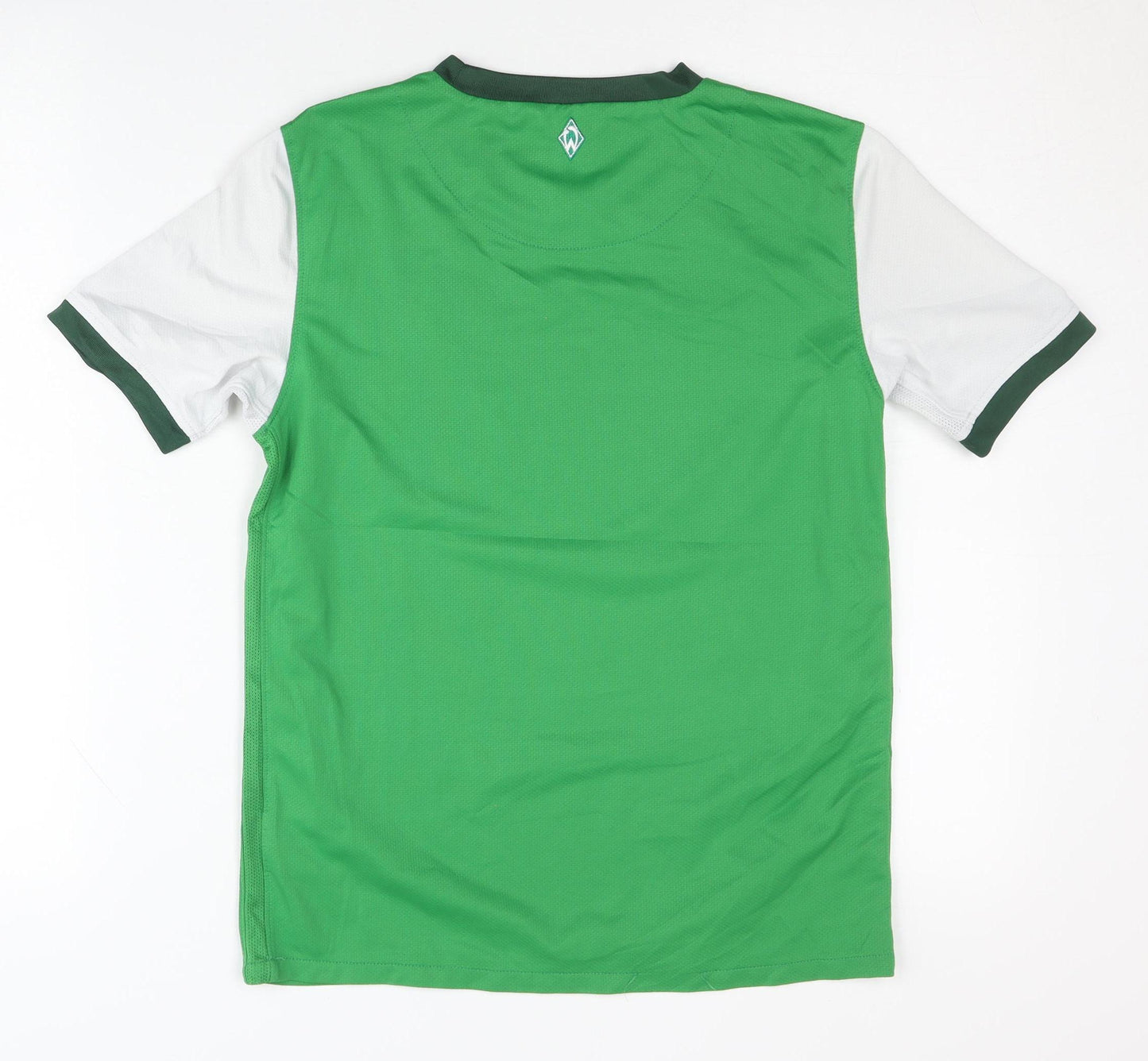 Nike Boys Green Football Jersey L Short Sleeve