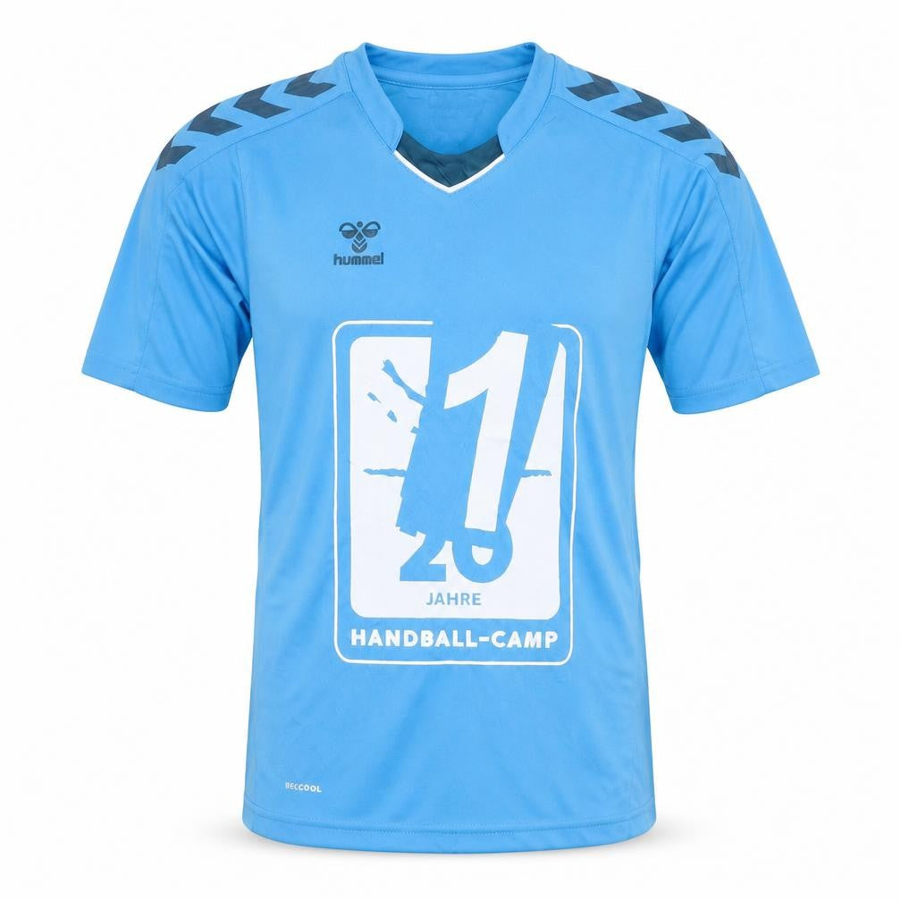 Hummel Boys Blue Handball Camp T-Shirt 14 Years