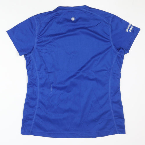 Jako Women’s Blue Tennis T-Shirt, Size 16, Polyester