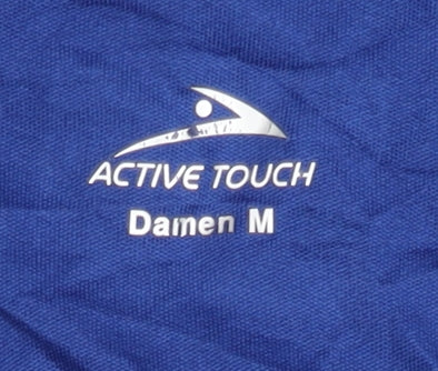 Active Touch Women's Blue Tank Top, Size M, Polyester