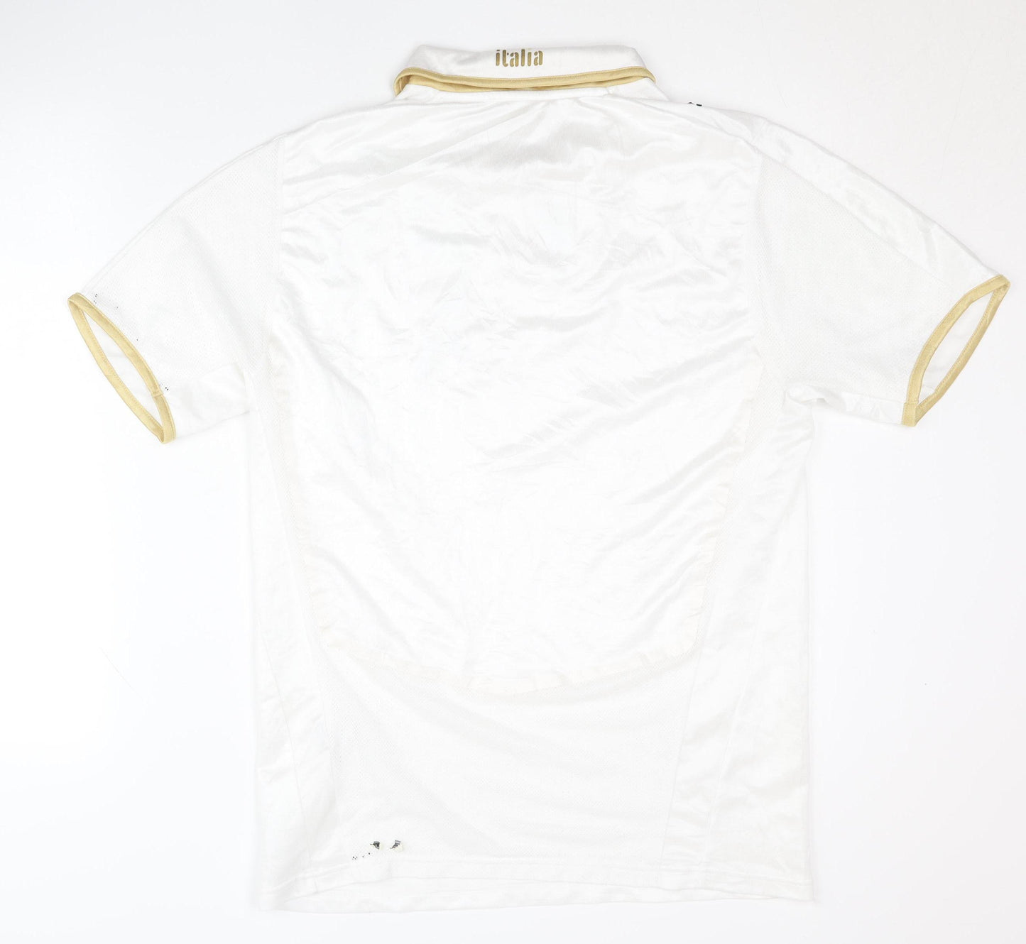 Puma Adults White Italy Away Shirt M Short Sleeves