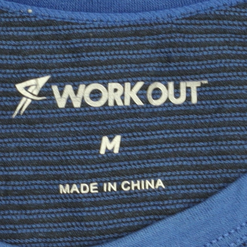 Workout Men's Blue Active T-Shirt M