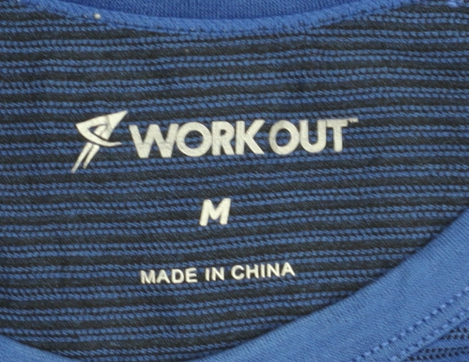 Workout Men's Blue Active T-Shirt M